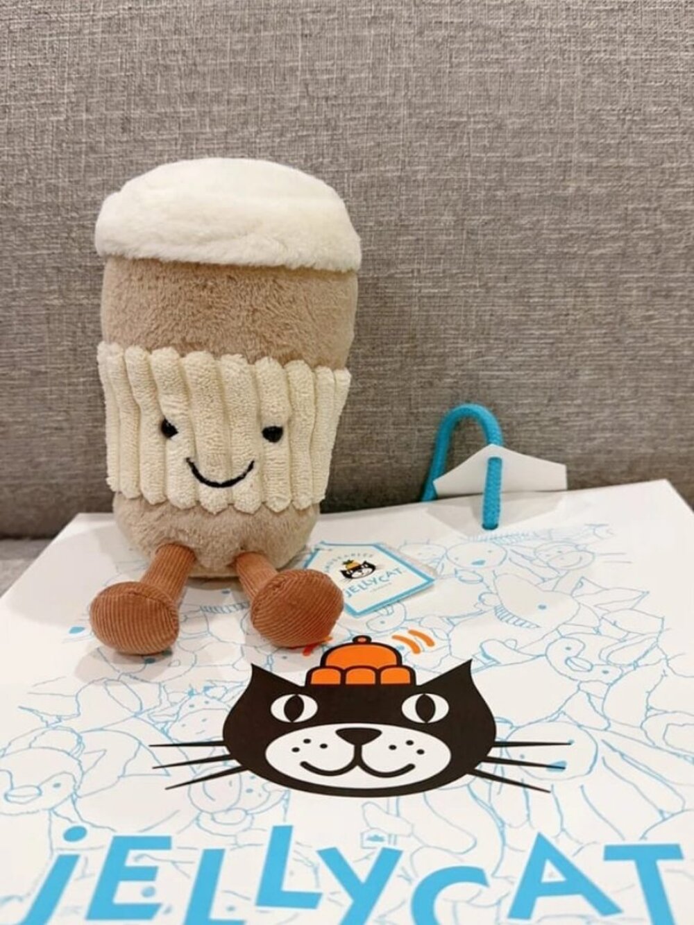 Jellycat Amuseable Coffee-To-Go Collectible Brand New with Tags (BNWT)